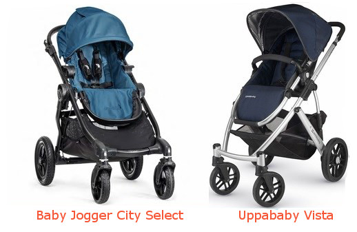 Baby Jogger City Select vs Uppababy Vista