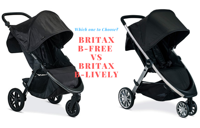 difference between britax b agile and b lively