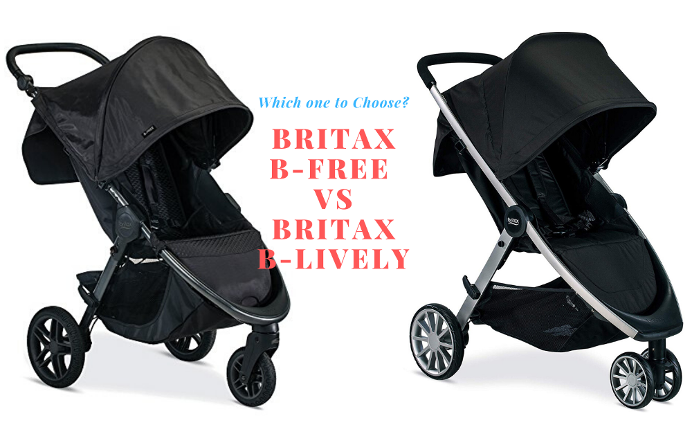 britax b lively vs b free